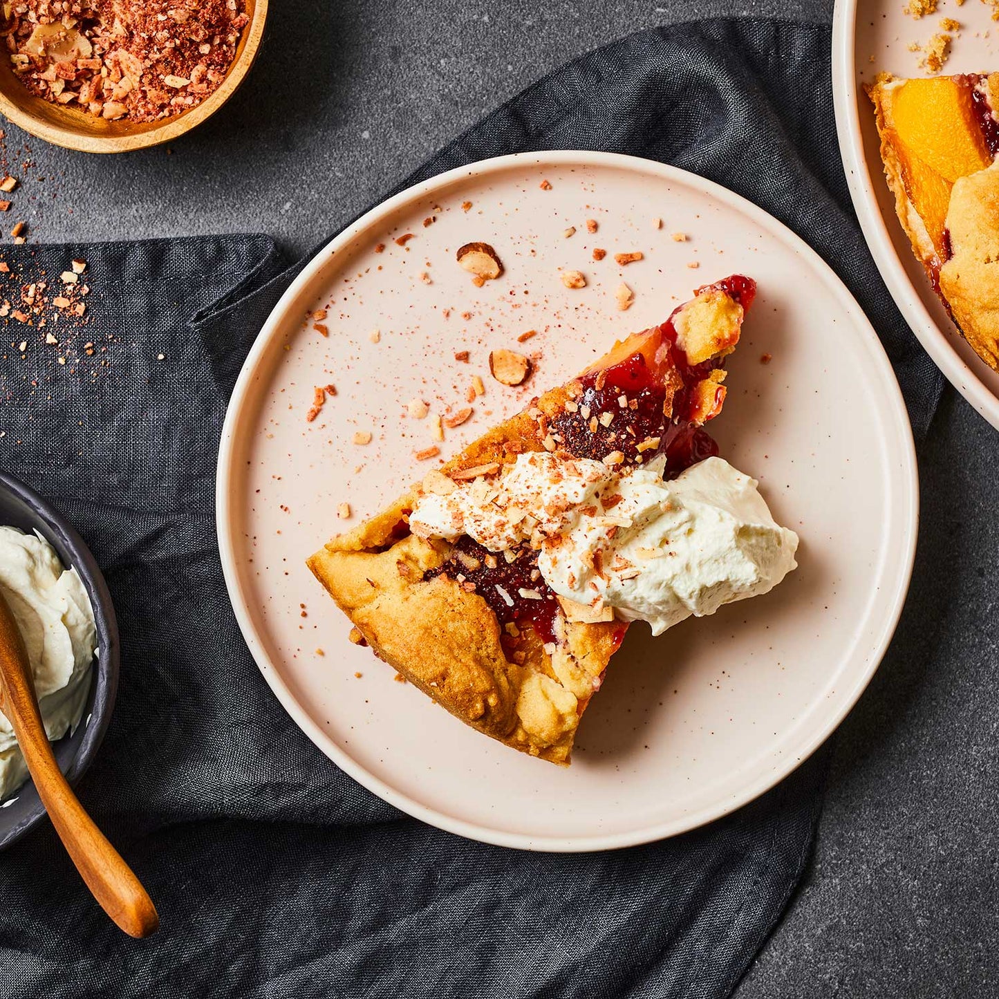 ADD ON - Dessert Kit: Peach Melba Shortcake